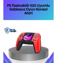 Tv Bağlantılı 520 Oyunlu P5 Retro Gamepad Konsol