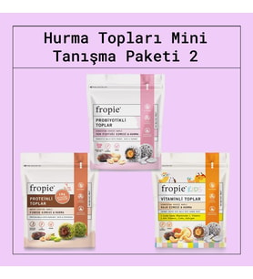 Fropie Meyve Topları 3'lü Tanışma Seti 2- 80 gr x 3 Çeşit