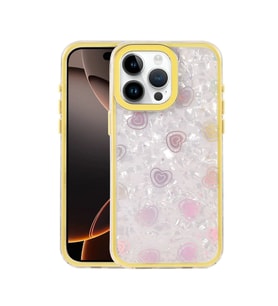 Apple İphone 14 Pro Max Lumi Desenli Kapak - Sarı