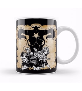 Black Bull Guild Black Clover Kupa Bardak Porselen