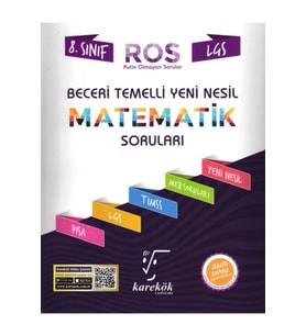 Karekök Yayıncılık Kıda Karekök Yayınları 8. Sınıf Rutin Olmayan Matematik Soruları (ros) (Çok Renkli)