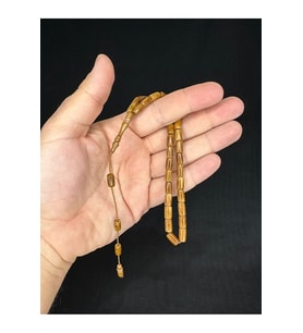 SEVGİLİYE ÖZEL HEDİYE KUKA TESBİH KESME KESİM 9,5MMX5,5MM H-1631.