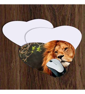 Kalp Mouse Pad (2 mm)istenilen baskıyla-