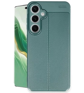Galaxy S24 FE Kılıf Auto Focus Kapak - Koyu Yeşil