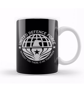 Edge Of Tomorrow United Defence Force Kupa Bardak Porselen