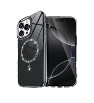 İphone 15 Pro Max Live Diamond Magsafe Kapak - Siyah