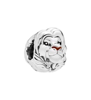 Aslan Kral Simba Charm  925 Ayar Gümüş