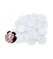 20 Adet Şeffaf Yuvarlak 3 Cm Çaplı Güçlü Disk Yapışkanlar (5343)