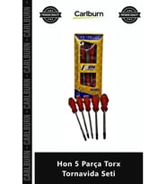 Özel Üretim Profesyonel Dayanıklı Çelik T15 T20 T25 T30 T40 Takım Hon 5 Parça Torx Tornavida Seti