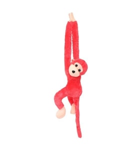 Sesli Pelüş Maymun 30 Cm (Çok Renkli)