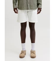 JACK JONES Erkek Günlük Pamuklu Şort 12288485 (Beyaz)