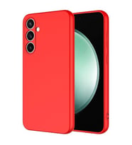 Coverzone Samsung Galaxy S25 FE ?le Uyumlu K?l?f Z-Mara Lansman Vieri Tam Koruma Arka Kapak Kamera Koruma �?k?nt?l? P�r�zs�z Y�zey K?rm?z?