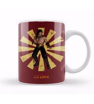Liu Kang Retro Japanese Mortal Komba Kupa Bardak Porselen