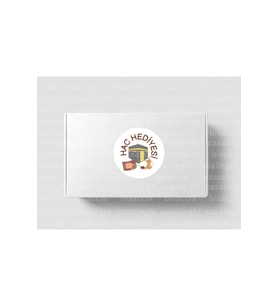 Hac Hediyesi Etiketi Allah Kabul Etsin Yuvarlak Mat Sticker Zamzam Hajj Umrah 4 Cm (90 Adet)
