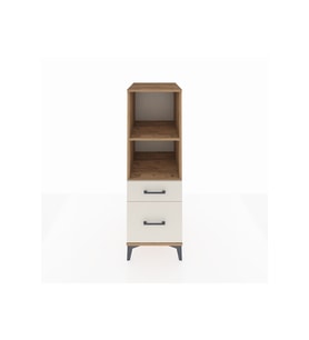 Kronos Dolap 2 Raflı 2 Çekmeceli 44x59x134 Çam-Aytaşı