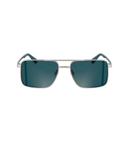 Calvin Klein Jeans CKJ25201S-016 Erkek Güneş Gözlüğü (Gümüş)
