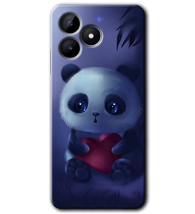 Realme C53 Kılıf HD Desen Baskılı Kılıf - Bebek Panda