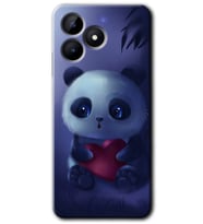 Realme C53 Kılıf HD Desen Baskılı Kılıf - Bebek Panda
