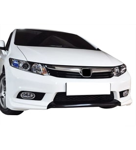 Honda Civic Uyumlu 9 Ön Tampon Altı (Mugen Md) Fiber 2012-2015