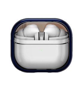 E2M AIRPODS 4 CRYSTAL STANDLI KILIF MAVİ