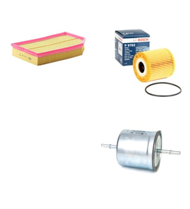 Bosch Filtre Bakım Seti Volvo XC90 2.9 T6 2004-2012 Benzinli Hava + Yağ f. + Yakıt Filtre Bosch