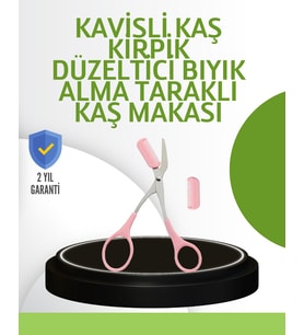 Taşınabilir Kaş ve Kirpik Düzenleme Makası – Ergonomik Tasarım
