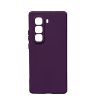 Infinix Hot 50 Pro Plus 4G Uyumlu Kılıf Zore Biye Silikon (Mor)
