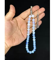 OPAL TAŞI DOĞALTAŞ TESBİH KÜRE KESİM T-489 (Çok Renkli)