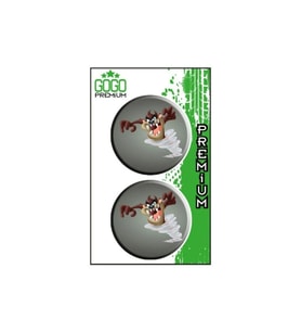 Gogo Damla Sticker 2'li 5X5cm Tazmanya Canavarı