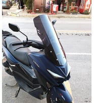 MOTOCAM Arora Max T Easy 125 Ön Cam 2022-2026 Model 75cm Siyah Renkli 4mm UZUN