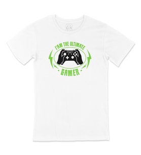 Yeşil Ultimate Gamer Tişört