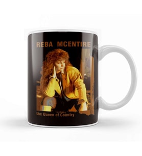 The Queen Of Country Reba McEntire Kupa Bardak Porselen