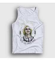 Presmono Unisex Beyaz Ghost With The Most Tim Burton Beetlejuice Atlet 456638tt