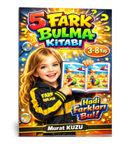 5 Fark Bulma Kitabı – Eğlenerek Dikkat Geliştirin!