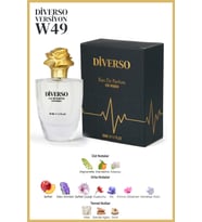 DİVERSO W49 KADIN PARFÜM EDP 50 ML ÇİÇEKSİ  T.C. Sağlık Bakanlığı ÜTS KAYITLI