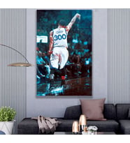Stephen Curry Kanvas Tablo