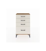 Arges Komodin 4 Çekmeceli 60x30x96 Çam-Aytaşı