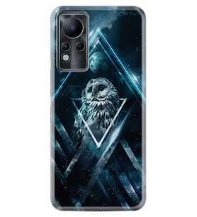 INFINIX Note 11 Pro Note 10 Hot 9 Play Kılıf Desemli Silikon Old Owl 1649