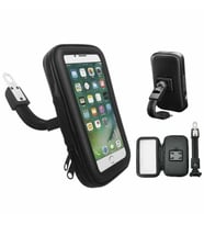Bisiklet Motosiklet Scooter Atv Telefon Tutucu Fermuarlı Ayna