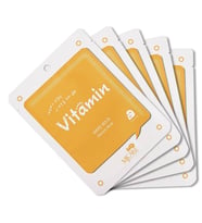 Mjcare On Vitamin Mask -Vitaminli Yüz Maskesi 5'li