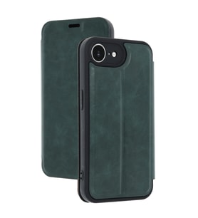 Apple İphone 16e Kılıf Flip Cover - Koyu Yeşil