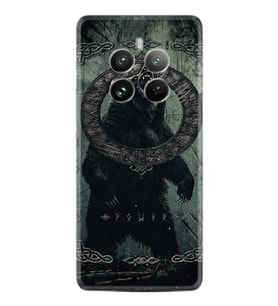 12 4G Kılıf Boutique Baskılı Resimli Power Bear Pcode -007