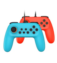Switch Joystick Kablolu Pro Controller Oyun Kolu 2 Adet (Switch / Switch Lite / Switch Oled Uyumlu) (Çok Renkli)