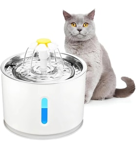 Kedi Köpek Su Pınarı, Çelik Başlıklı Su Sebili, Otomatik Su Sebili, Otomatik Su Şelalesi,Otomatik Su Kabı, Evcil Hayvan Su Sebili