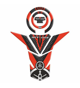 Yamaha Mt09 2013 - 2018 Uyumlu Tank Pad Set 003