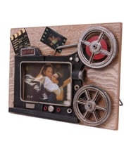 Dekoratif Metal Çerçeve Sinema Projektörü Dekorlu (Karışık)
