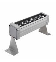 Sıva üstü Wallwasher lüks asil dekoratif ışık show gösteri aydınlatma dış duvar açık alan enerji tasarruflu RGB A-1002 20cm 6W
