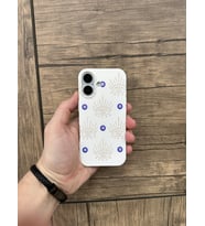YZGOLDEN IPHONE 17 UYUMLU İÇİ KADİFE DESENLİ TELEFON KILIFI