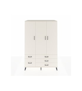 Kronos Dolap 5 Raflı 5 Çekmeceli Tek Askılı 132x59x195 Aytaşı-Aytaşı/Aytaşı