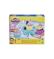 Hasbro Play-Doh Eğlenceli Mutfağım Oyun Seti Confetti Cupcakes E7253-F2929